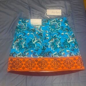 Lady Hagen- TRADITIONAL Fashion Scarf Skort (Scarf Print Multi)